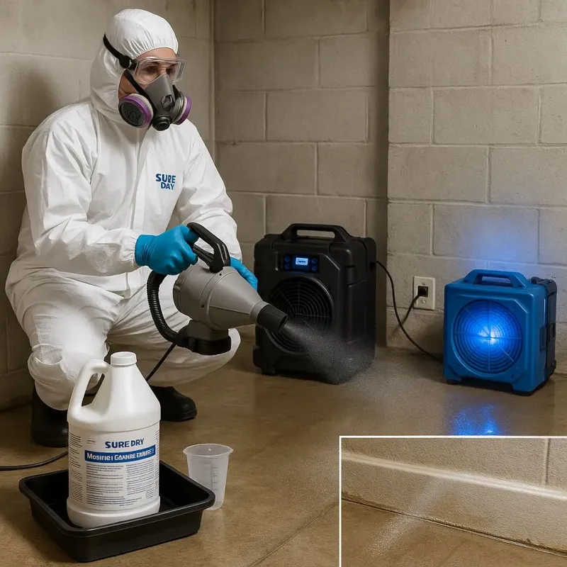 Sanitization and Odor Removal process in Union Grove, WI