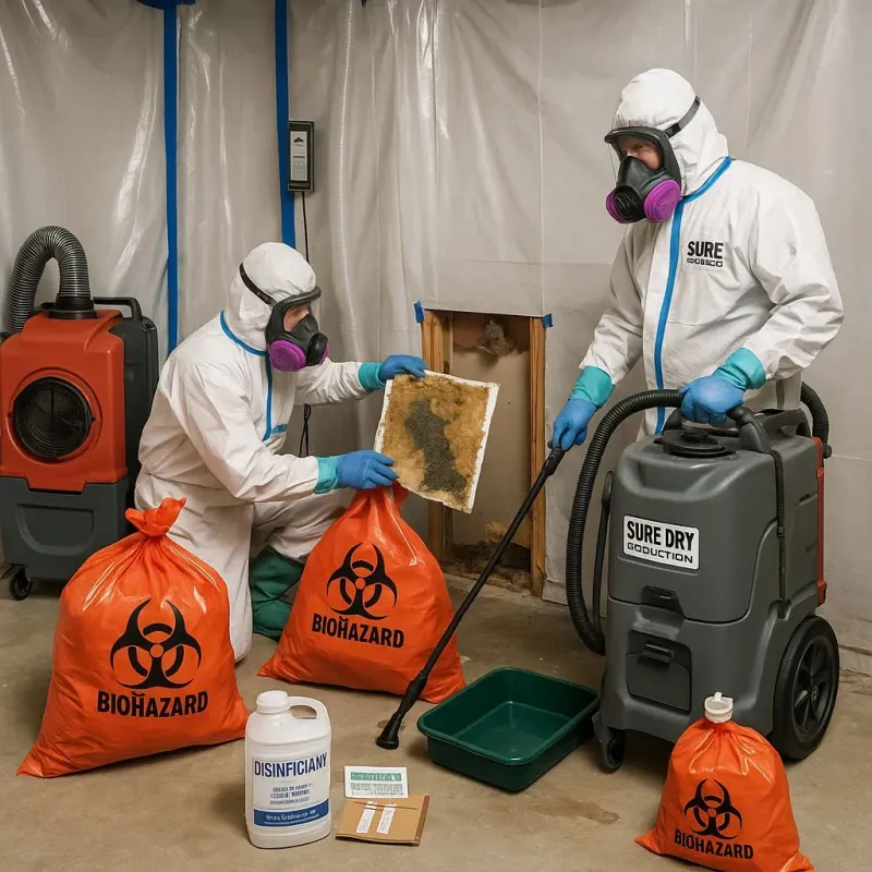 Contaminated Water Handling Protocols process in Union Grove, WI