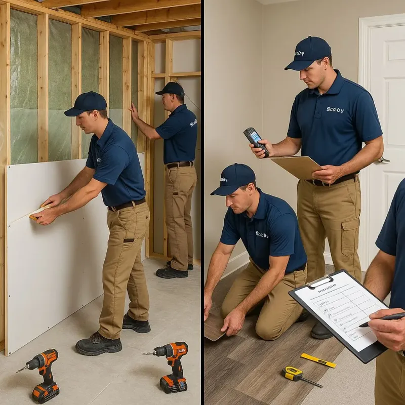 Repairs and Reconstruction process in Union Grove, WI